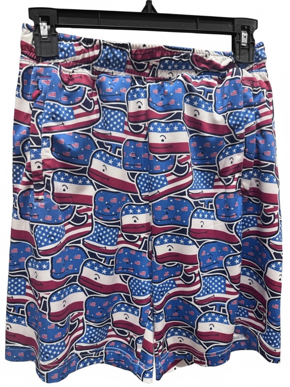 Vineyard Vines Boys Performance Patriotic Whale Shorts Size L (16)
